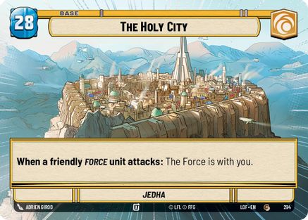 The Holy City // Shield (Hyperspace) (294 // T02) - LOTF - Common