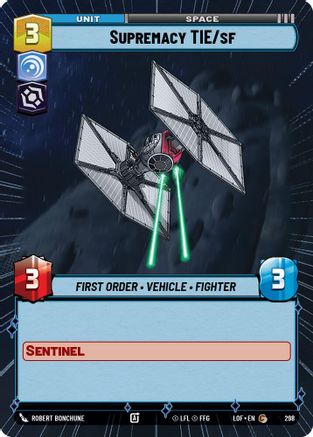 Supremacy TIE/sf (Hyperspace) (298) - LOTF - Common