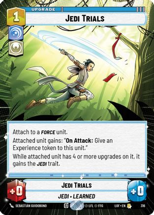 Jedi Trials (Hyperspace) (316) - LOTF - Rare