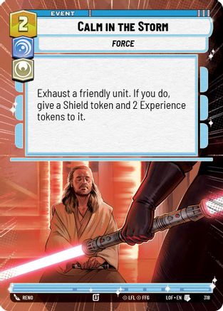 Calm in the Storm (Hyperspace) (318) - LOTF - Uncommon