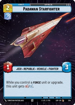 Padawan Starfighter (Hyperspace) (324) - LOTF - Common