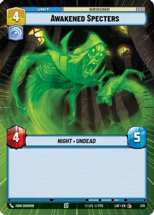 Awakened Specters (Hyperspace) (330) - Common