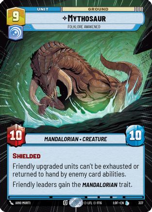 Mythosaur - Folklore Awakened (Hyperspace) (337) - LOTF - Legendary