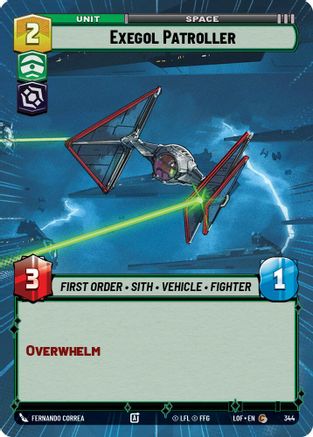 Exegol Patroller (Hyperspace) (344) - LOTF - Common
