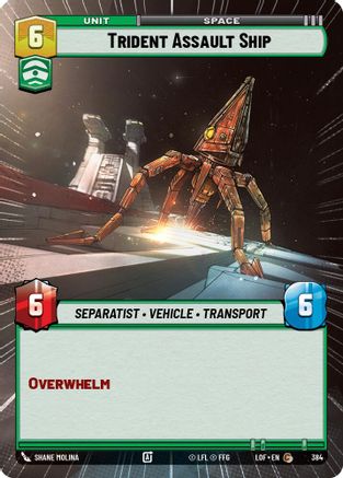 Trident Assault Ship (Hyperspace) (384) - LOTF - Common