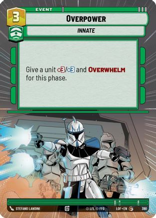 Overpower (Hyperspace) (390) - LOTF - Common