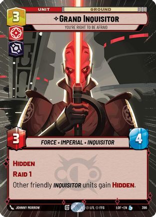 Grand Inquisitor - You're Right to Be Afraid (Hyperspace) (396) - LOTF - Legendary