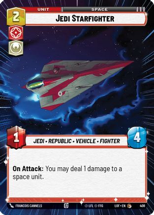 Jedi Starfighter (Hyperspace) (408) - LOTF - Common