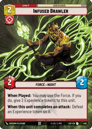Infused Brawler (Hyperspace) (420) - LOTF - Uncommon