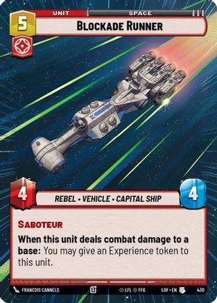Blockade Runner (Hyperspace) (430) - LOTF - Uncommon