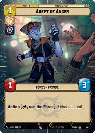 Adept of Anger (Hyperspace) (442) - LOTF - Common