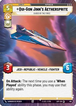 Qui-Gon Jinn's Aethersprite - Guided by the Force (Hyperspace) (461) - LOTF - Special