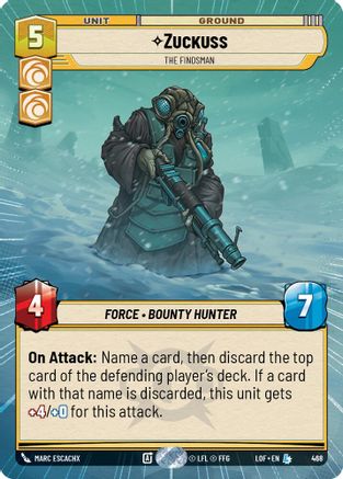 Zuckuss - The Findsman (Hyperspace) (468) - LOTF - Legendary