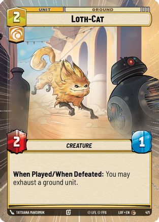 Loth-Cat (Hyperspace) (471) - LOTF - Common