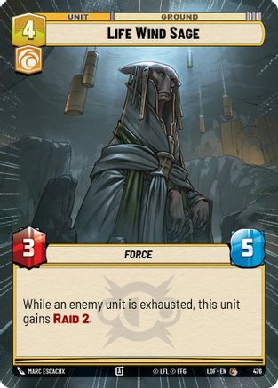 Life Wind Sage (Hyperspace) (476) - LOTF - Common