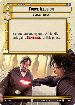 Force Illusion (Hyperspace) (487) - LOTF - Uncommon