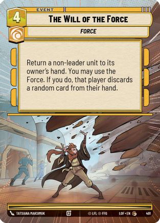 The Will of the Force (Hyperspace) (491) - LOTF - Common