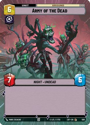 Army of the Dead (Hyperspace) (500) - LOTF - Common
