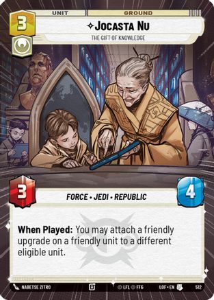 Jocasta Nu - The Gift of Knowledge (Hyperspace) (512) - LOTF - Uncommon