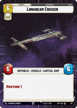 Longbeam Cruiser (Hyperspace) (517) - LOTF - Common
