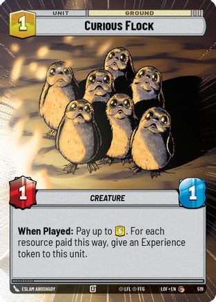 Curious Flock (Hyperspace) (519) - LOTF - Common