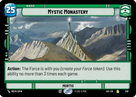 Mystic Monastery (Foil) (530) - LOTF - Rare - Foil