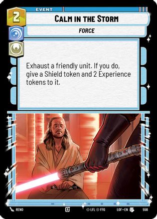 Calm in the Storm (Foil) (556) - LOTF - Uncommon - Foil