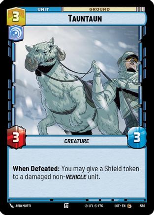 Tauntaun (Foil) (566) - LOTF - Common - Foil