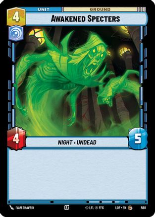 Awakened Specters (Foil) (568) - LOTF - Common - Foil