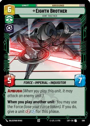 Eighth Brother - Hunt Together (Foil) (589) - LOTF - Uncommon - Foil
