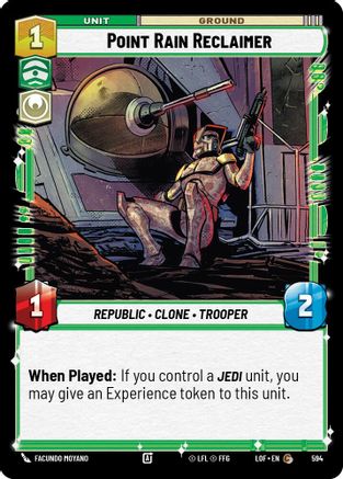 Point Rain Reclaimer (Foil) (594) - LOTF - Common - Foil