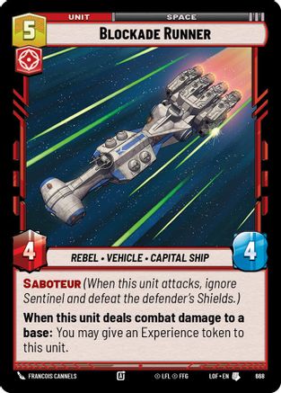 Blockade Runner (Foil) (668) - LOTF - Uncommon - Foil
