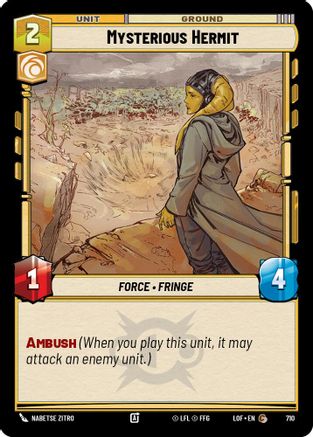Mysterious Hermit (Foil) (710) - LOTF - Common - Foil