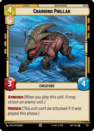 Charging Phillak (Foil) (712) - LOTF - Common - Foil
