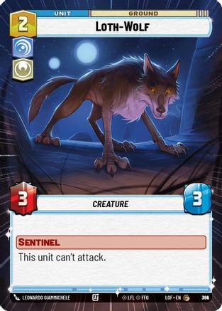 Loth-Wolf (Hyperspace Foil) (784) - LOTF - Common - Foil