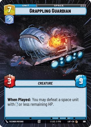 Grappling Guardian (Hyperspace Foil) (811) - LOTF - Common - Foil