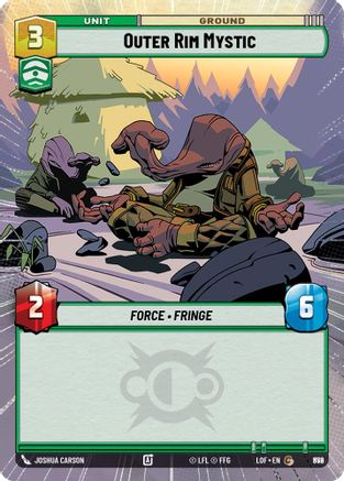 Outer Rim Mystic (Hyperspace Foil) (852) - LOTF - Common - Foil