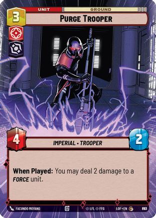 Purge Trooper (Hyperspace Foil) (873) - LOTF - Common - Foil