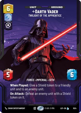 Darth Vader - Twilight of the Apprentice (Prestige) (1024) - LOTF - Legendary