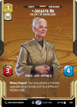 Jocasta Nu - The Gift of Knowledge (Prestige) (1038) - LOTF - Uncommon