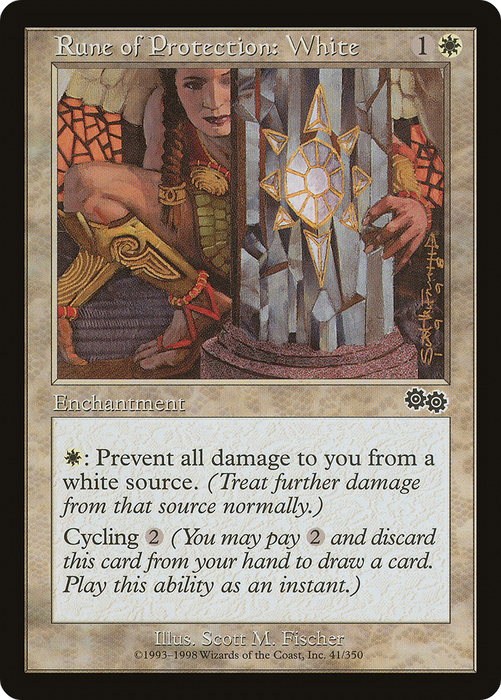Rune of Protection: White (USG-041) - common