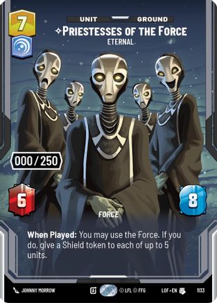 Priestesses of the Force - Eternal (Serialized) (1133) - LOTF - Uncommon - Foil