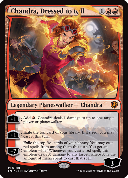 Chandra, Dressed to Kill (INR-148) - mythic - Foil