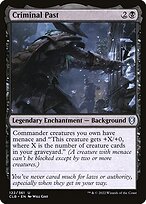 Criminal Past (CLB-122) - uncommon - Foil