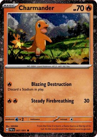Charmander (007/091) - MCP  - Common - Holofoil