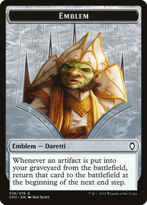 Daretti, Scrap Savant Emblem (CM2-018) - common