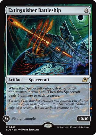 Extinguisher Battleship (EOE-242) - rare - Foil