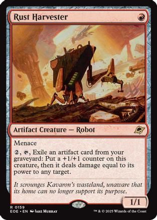 Rust Harvester (EOE-159) - rare - Foil
