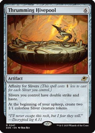 Thrumming Hivepool (EOE-247) - rare - Foil