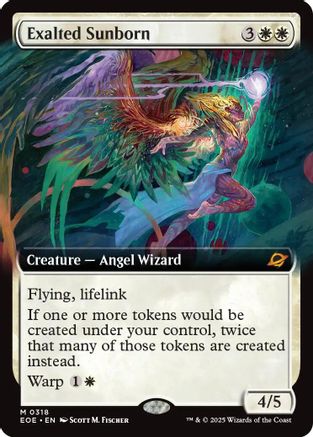 Exalted Sunborn (Extended Art) (EOE-318) - mythic - Foil